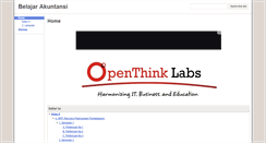 Desktop Screenshot of belajarakuntansi.openthinklabs.com