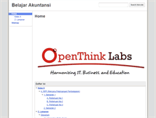 Tablet Screenshot of belajarakuntansi.openthinklabs.com